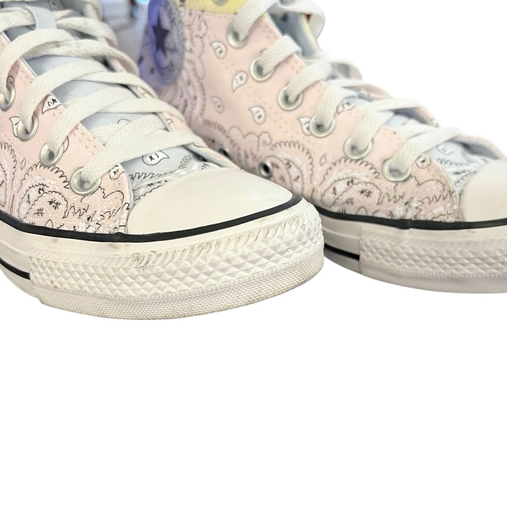 Converse Chuck Taylor All Star High-Top Pastel Bandana Sneaker Womens Paisley - Picture 12 of 13
